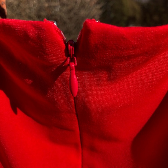 Calvin Klein red dress - Picture 6 of 10